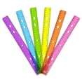 thumbnail image 5 of CCOCC 12 Inch Transparent Plastic Ruler, Clear Straightedge, 5 of 7