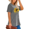 thumbnail image 2 of XCHQRTI Butterfly Graphic Plus T-Shirts Women Graphic Casual Shirt Summer Short Sleeve Tee, 2 of 6