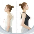 thumbnail image 4 of Women Body Shaper Breathable Shapewear Underbust  Control Black XXL, 4 of 8