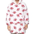 thumbnail image 1 of Fortune Matching Family Wearable Blanket Oversized Hoodies Pullover Christmas Pajama, 1 of 9