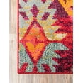 thumbnail image 5 of Unique Loom Desert Sedona Rug , 2' 7" x 10' 0" ,Rust Red, 5 of 6