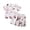 A119 Pink, variant on Yuncity Girls 2 Piece Outfit Summer Crew Neck Short Sleeve Butterfly Print Style Kids Outfit For Everyday Wear Short Sleeve Tee And Shorts Clothes Set Size 6-12 Months Blue