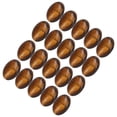 thumbnail image 2 of Tiger Eye Stone,20 Pcs Yellow Tiger Oval Flatback Stone Yellow Tiger Eye Bead Class Leading Features, 2 of 14