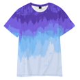 thumbnail image 7 of T-Shirts Shirts For Women Sevevn Women's Fashion Printed T-Shirt Short Sleeves Blouse Round Neck Casual Tops, 7 of 7