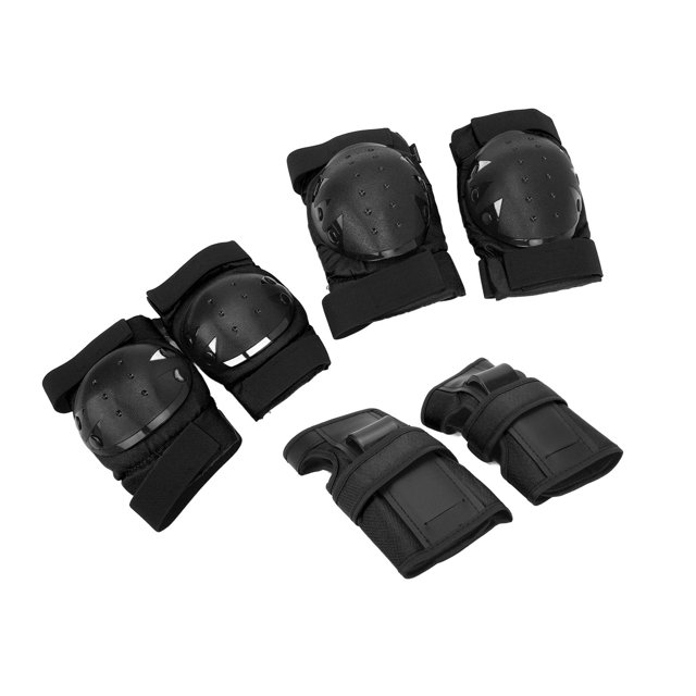 Almohadillas protectoras para ciclismo Jadeshay 6 piezas Rodilleras Coderas Palmas