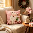 thumbnail image 5 of Christmas Printed Pillow Covers Festive Xmas Throw Cushion Cases Winter Decoration, 5 of 7