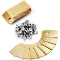 thumbnail image 1 of Titanium Replacement Blade for Husqvarna Lawn Mower, Pack of 30 Lawn Mower Blade, 1 of 5