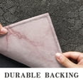thumbnail image 6 of Pink Marble Pattern Door Rugs,Washable Non Slip Door Mats Indoor,Decorative Door Mats,Entry Mat Indoor for Entrance,Bedroom,Kitchen,Bathroom,17"x30", 6 of 6