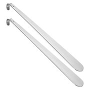 Designice Extra Long Handled Metal Shoe Horn (2 Count)