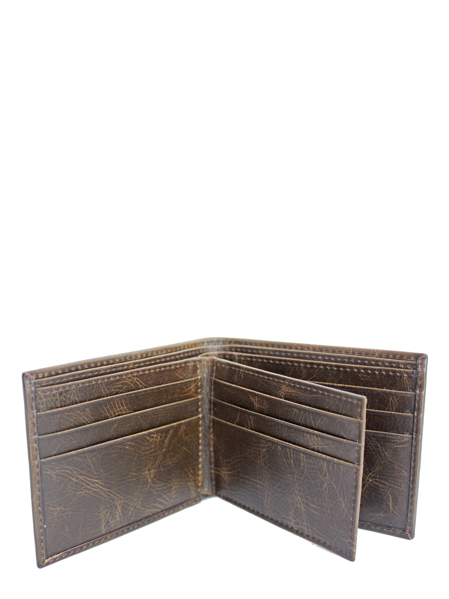 George Men's Milled Bifold Wallet with Wing