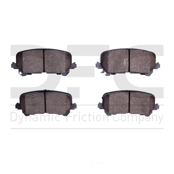 Dynamic 1551-1724-00 DFC 5000 Advanced Brake Pads - Ceramic Fits select: 2009-2022 HONDA PILOT, 2011-2017 HONDA ODYSSEY