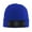 Blue, variant on Black Steel Winter Beanie Hats for Men Women Warm Cozy Knitted Cuffed Skull Cap Gray