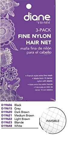 Cellucap Latex Free Hairnets HN-500 Dark Brown Lightweight Nylon 144 per box . 