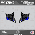 thumbnail image 2 of Kalair GFX Graphics Kit for Yamaha ATV BLASTER YFS 200 (1988-2002) Revolt Series, 2 of 5