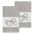 thumbnail image 1 of Linum Home Textiles Annabelle Turkish Cotton Embellished Hand Towel, 1 of 4
