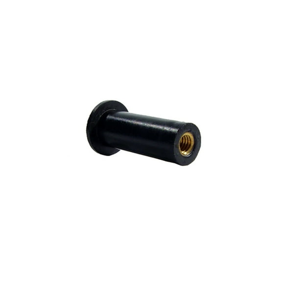 Expansion Rubber Well Nut 10-32 Thread Size, 1.051 in. Overall length - WN 3