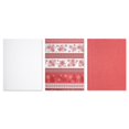 thumbnail image 3 of Current Snowflake Stripe Scalloped Edge Tissue Paper Sheets - Christmas and Holiday Present-Wrapping, Bulk, Variety, 24 Sheets of Assorted Tissue Paper, 19 x 25”, 3 of 4