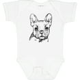 thumbnail image 3 of Inktastic French Bulldog Portrait Boys or Girls Baby Bodysuit, 3 of 5