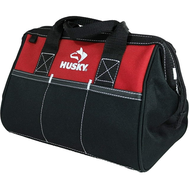 Bolsa de herramientas multiproposito HUSKY resistente al agua 12 pulgadas
