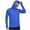 Blue, variant on Mens T-Shirts UPF 50+ Sun Protection Shirt with Thumb Holes and Watch Holes Quick Dry Long Sleeve Hooded Sports & Casual Top,Sizes S-4XL