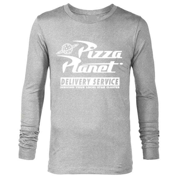 Disney PIXAR Toy Story Pizza Planet Delivery Service - Long Sleeve T-Shirt for Men - Customized-Athletic Heather