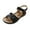 Black, variant on Xunlbb Women's Sandals Women's Summer Lunge Adhesive Wedge Flower Sandals Women's Fashion Shoes Up to 60% Off