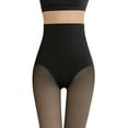 thumbnail image 1 of Medias transparentes para mujer, pantimedias de cintura alta, forro polar, medias gruesas y cálidas para otoño e invierno, 1 of 8