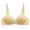 #0195-Beige, variant on Xucatan Womens Wireless Bras No Underwire Low Impact Lightly Lined Bralette Adjustable Full Coverage Comfort T Shirt Bra Gift