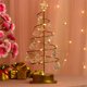 thumbnail image 2 of Christmas Metal Crystal Christmas Tree Lamp Christmas Tabletop Crystal Tree with LED Lights Xmas Tree Decorations S, 2 of 5