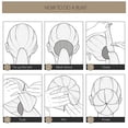 thumbnail image 5 of 7 Piece Bun Maker - Brown, 5 of 5