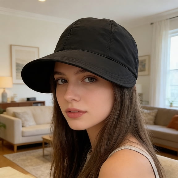 ADSSDQ Sun Hats for Women Wide Brim, Packable Summer Beach Hat with Ponytail Hole, Adjustable UV Protection Womens Sun Hat Coffee