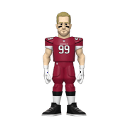 Gold 5" NFL: Cardinals - JJ Watt (Home Uniform) with Chase