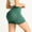 Green#506, variant on High Waisted Butt Lifting Yoga Shorts for Women - Scrunch Booty Workout Shorts with 4.5" Inseam, Black, M
