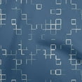thumbnail image 1 of oneOone Polyester Spandex Navy Blue Fabric Geometric Dress Material Fabric Print Fabric By The Yard 56 Inch Wide, 1 of 6