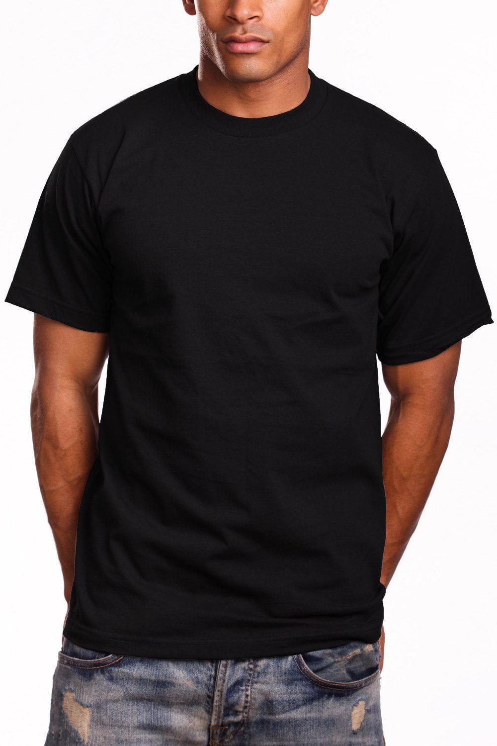 lejlighed Syd bruser Pro 5 Superheavy Short Sleeve T-shirt,Charcoal Grey,4XL - Walmart.com