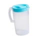 thumbnail image 5 of Jarra de agua con tapa Jarra de té helado Hervidor de limonada Jarra de agua con asa Azul, 5 of 9