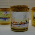 thumbnail image 4 of Aster for Lotus Soy Wax Candle in Amber Jar -  Snow capped Winter, 4 of 4