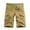 XNQR1-Khaki, variant on Cargo Shorts for Men Outdoor Hiking Athletic Shorts Running Workwear Cargo Shorts with Multi Pockets