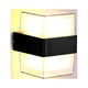 thumbnail image 1 of Aplique de pared exterior LED IP65, iluminación exterior impermeable, lámpara de aluminio acrílico de 10 W, adecuada para patio, jardín, terraza, pasillo, paso, cuadrado (cuadrado blanco), 1 of 5
