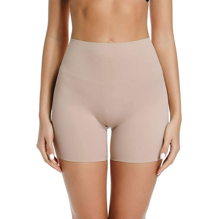 VASLANDA Slip Shorts for Under Dresses Thigh Bands Anti Chafing Panties  Underwear Women Base Layer 