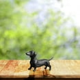 thumbnail image 6 of SIEYIO Dachshund Resins Standing Long Dog Statue Ornament Outdoor Garden Decorations, 6 of 8