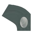 thumbnail image 3 of Dark Grey Suede Picture Frame Mat for 26x32 Frames - Oval Opening for 22x28 Photos - 50 Mats, 3 of 7