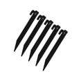 thumbnail image 2 of 5x Tent Stakes Pegs, Portable Ground Nail, Durable Ground Pegs, Tarp Tent Pegs, Camping Tents Nails for Outdoor Backyard Gardening Hiking Beach 18cm, 2 of 9