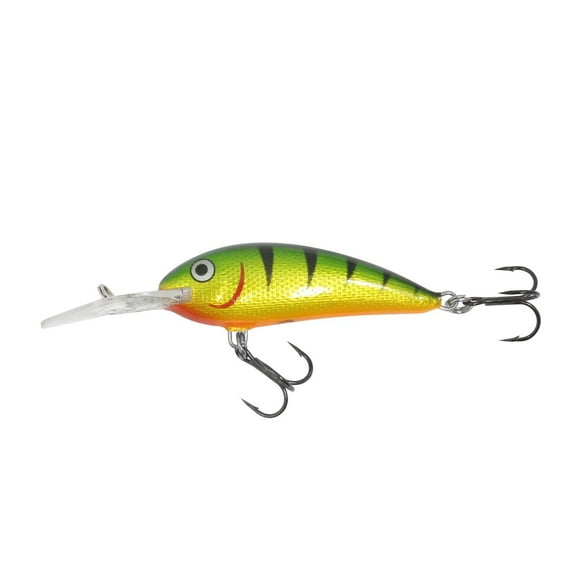 Northland RSD5-SLVS Rumble Shad, Floating-Diving, 2-1/4", 3/8oz, 2 6 treble hooks, diving depth 5-12', Gold perch, Rumble Shad, Floating-Diving,