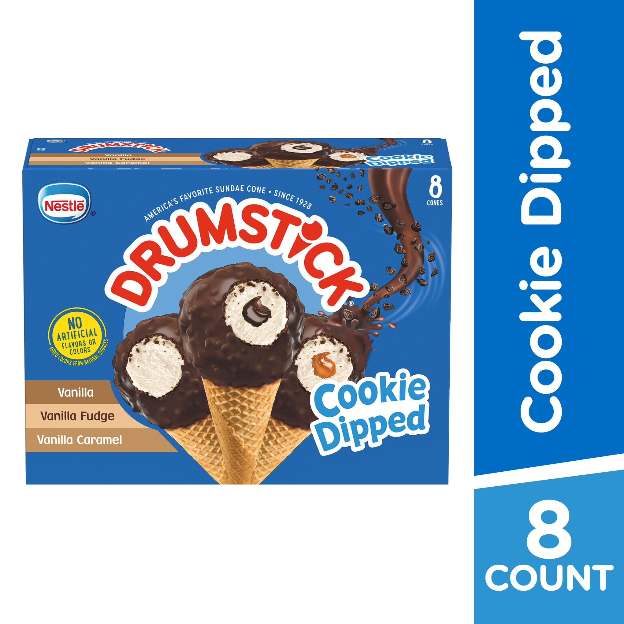 Nestle Drumstick Cookie Dipped Sundae Cones