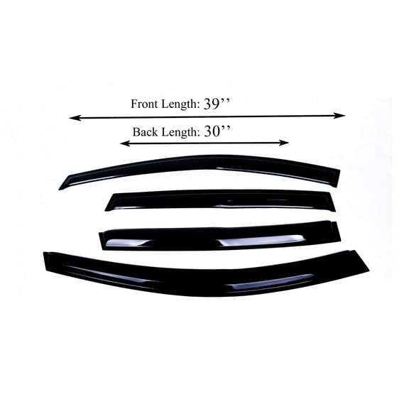 Fits for Ford Escape 2013-2016 Side Window Visor Sun Rain Deflector Guard