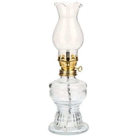 HIBIBUD Oil Lamp Rustic Kerosene Lamp Retro Style Indoor Hurricane Lamp Oil Lantern