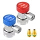 thumbnail image 1 of R134A H / L Conector de Acoplamiento Rápido para Automóvil Adaptador de Latón Refrigerante de Aire Acondicionado Medidor de Colector de CA Ajustable, 1 of 6