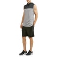 thumbnail image 2 of AND1 Men's French Terry Sleeveless Hoodie, 2 of 4