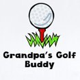 thumbnail image 2 of CafePress - Grandpas Golf Buddy Body Suit - Baby Light Bodysuit, Size Newborn - 24 Months, 2 of 4